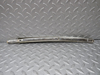 W108 rear right door chrome window channel used OEM