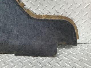 W123 centre console carpet left side black used OEM