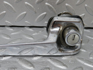 W108 front right chrome door handle no key used OEM