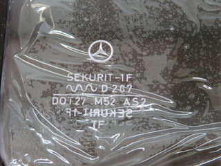 W116 rear left quarter window glass used OEM