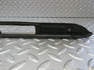 W124 trunk chrome number plate light holder new OEM