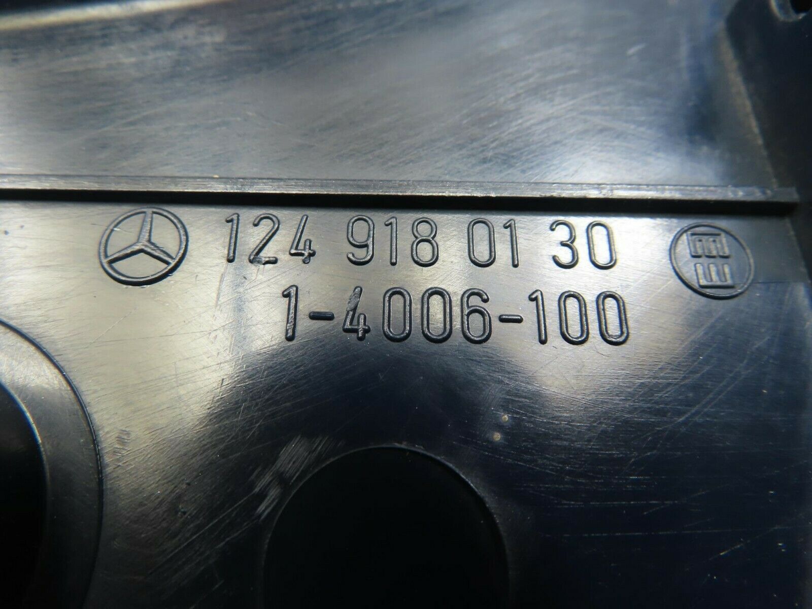 8800 Mercedes-Benz W124 Front Seat Side Cover Trim 1249180130