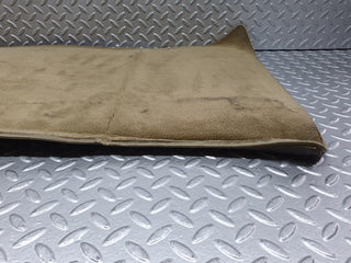 W126 front left floor carpet mat used OEM
