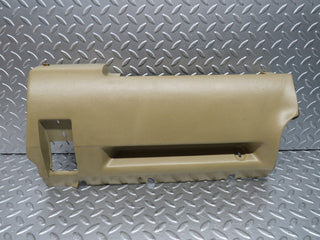 W124 under dash panel left side beige used OEM