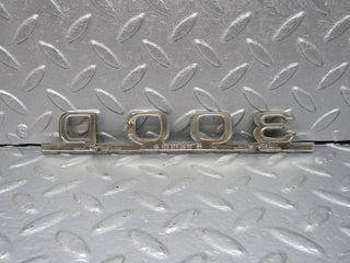 40692 Mercedes-Benz W123 300D Trunk Badge Emblem 1238170915