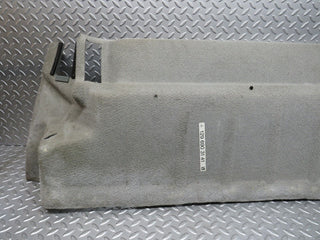 R129 SL fuel tank cover plate carpet grey used OEM