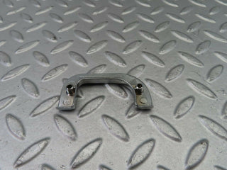 W123 Wagon left chrome door latch trim used OEM