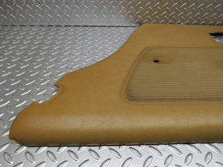 W123 rear right door card palomino used OEM