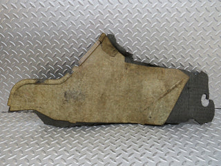 W123 Wagon centre console carpet black left side used OEM
