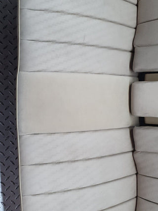 W126 rear seat beige used OEM