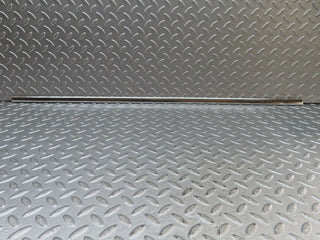 W123 rear left door chrome moulding trim used OEM