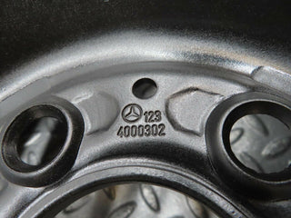 W123 steel wheel 5.5jx14h2 et30 5x112 used OEM