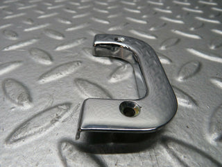 W123 Wagon left chrome door latch trim used OEM