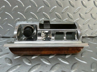 R107 SLC centre console ashtray wood finish used OEM