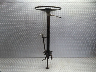 W120 Ponton steering column with steering wheel used OEM