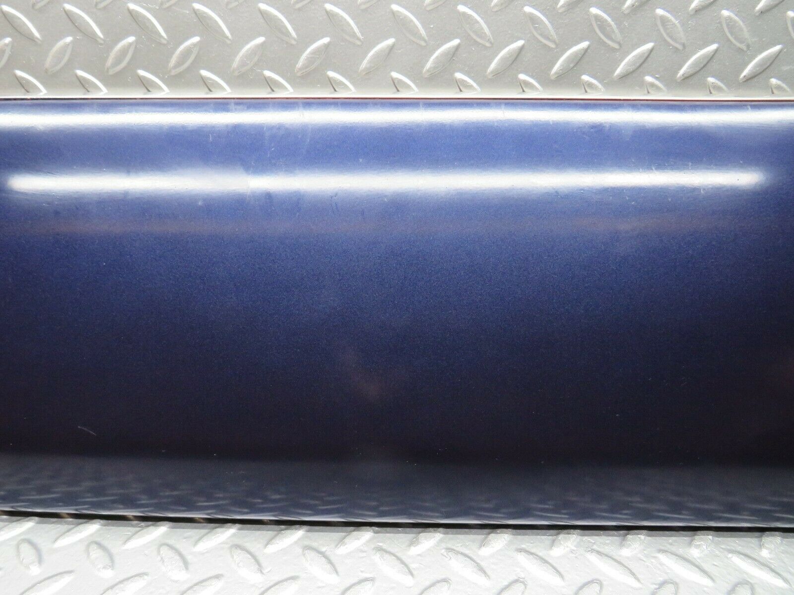 22317 Mercedes-Benz C124 E220 Coupe Left Door Moulding Trim Blue 1246902140