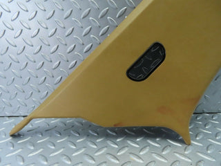 W123 c pillar cover panel left palomino used OEM