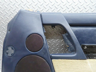 R129 SL right door card blue used OEM