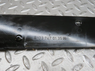 28215 Mercedes-Benz S123 240D Wagon Trunk Lock Cover Trim 1237470135