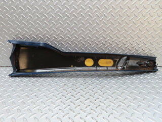 W116 b pillar cover left side blue used OEM