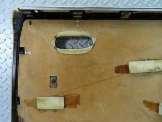 W116 rear left door card beige used OEM