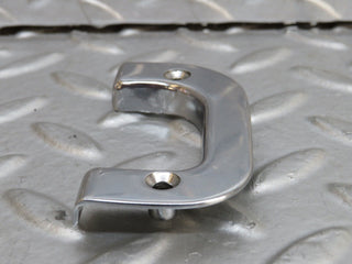 28282 Mercedes-Benz S123 240D Wagon Left Interior Chrome Latch Trim 1237230124