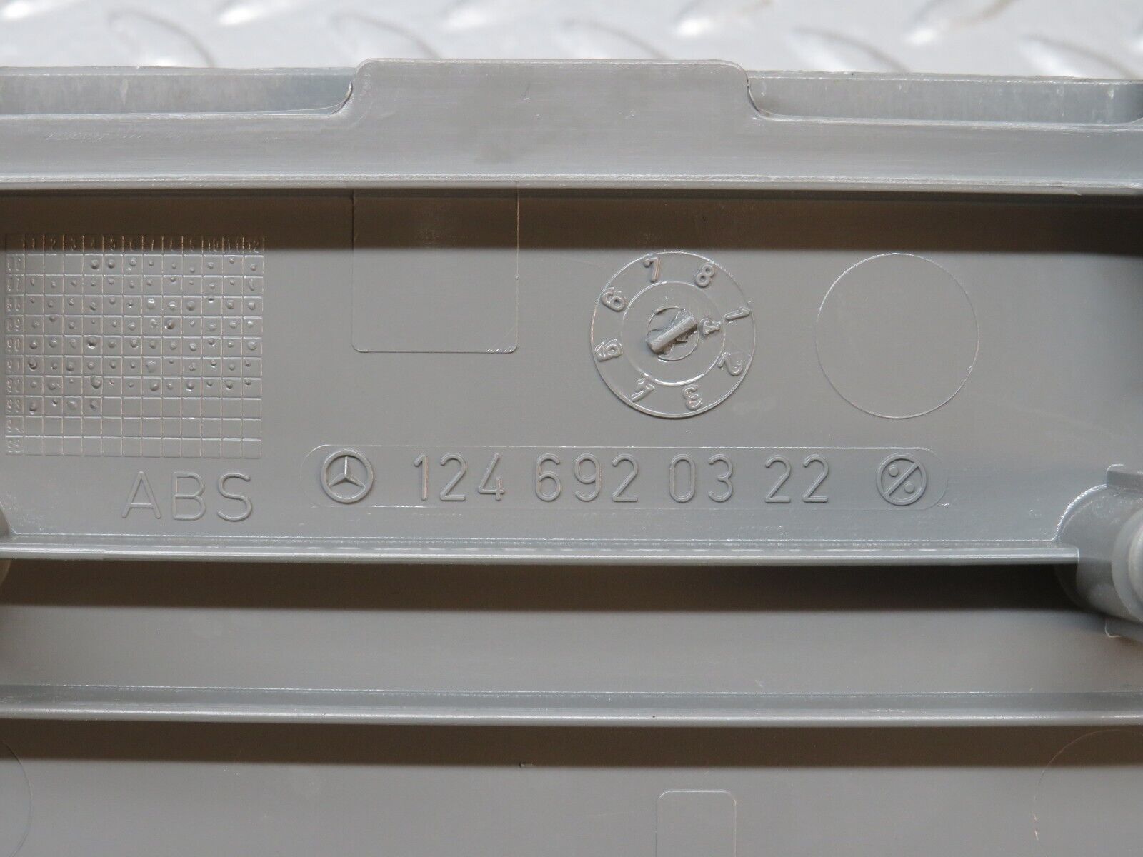 31263 Mercedes-Benz S124 220TE B Pillar Lower Cover Left Side 1246920322