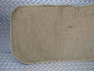 W201 Baby Benz front left floor carpet beige used OEM