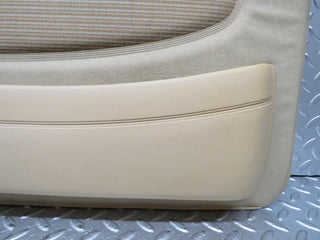 W123 front left door card beige used OEM