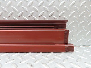 21478 Mercedes-Benz W126 300SE Rear Left Door Sill Cover Burgundy Red