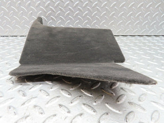 W140 Coupe front left kick panel black used OEM