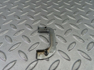 W123 Wagon left chrome door latch trim used OEM