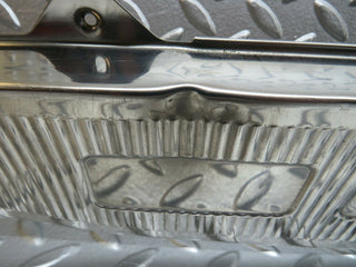 24412 Mercedes-Benz S124 220TE Wagon Trunk Edge Chrome Moulding 1246980089