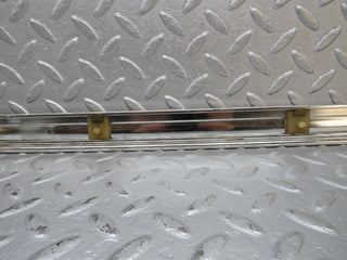 W110 Fintail Heckflosse rear right door chrome moulding trim used OEM