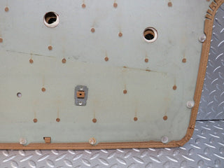 W123 front left door card palomino used OEM
