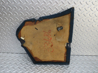 W109 front left kick panel blue used OEM
