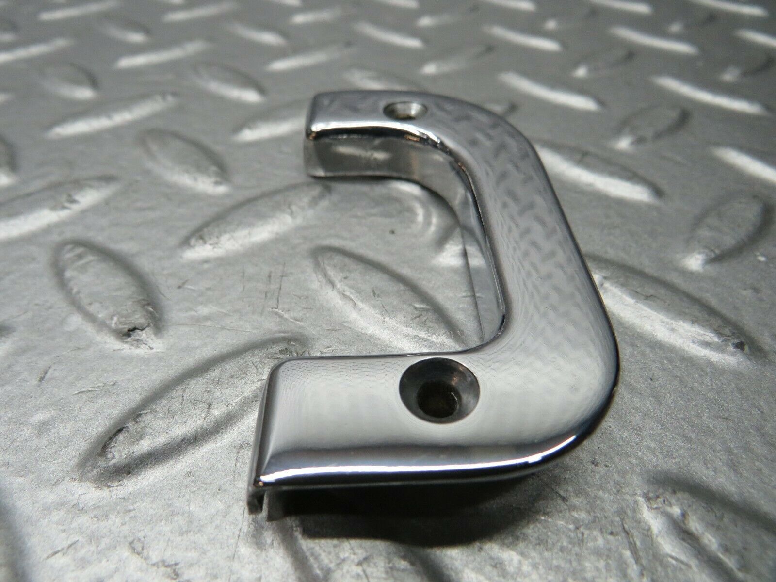 21972 Mercedes-Benz S123 280TE Wagon Left Chrome Door Latch Trim 1237230124