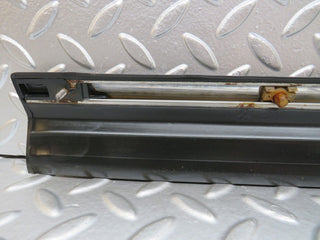 W123 rear left door lower moulding trim used OEM