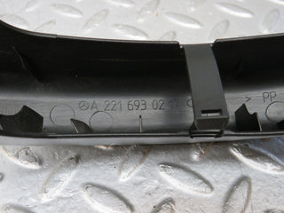 35212 Mercedes-Benz W221 Trunk Lid Hinge Cover Pair 2216930217 2216930117