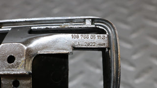 W109 chrome frame for door opener left used OEM