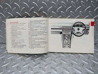 30535 Mercedes-Benz W124 230E Owners Manual 1245844483