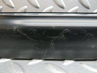 W123 Coupe left door lower moulding trim used OEM