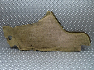 W123 centre console carpet beige left side used OEM