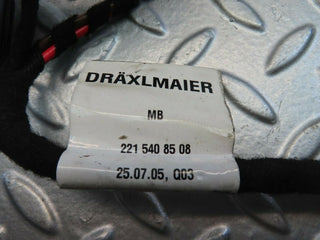 11133 Mercedes-Benz W221 S320 Rear Left Door Wire Harness 2215408508