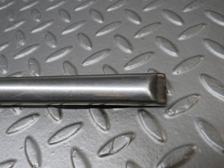 W109 left skirt chrome trim strip used OEM
