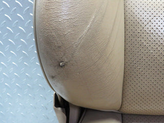 W124 Coupe front right seat leather beige used OEM