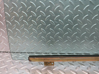 W116 rear left door window glass used OEM