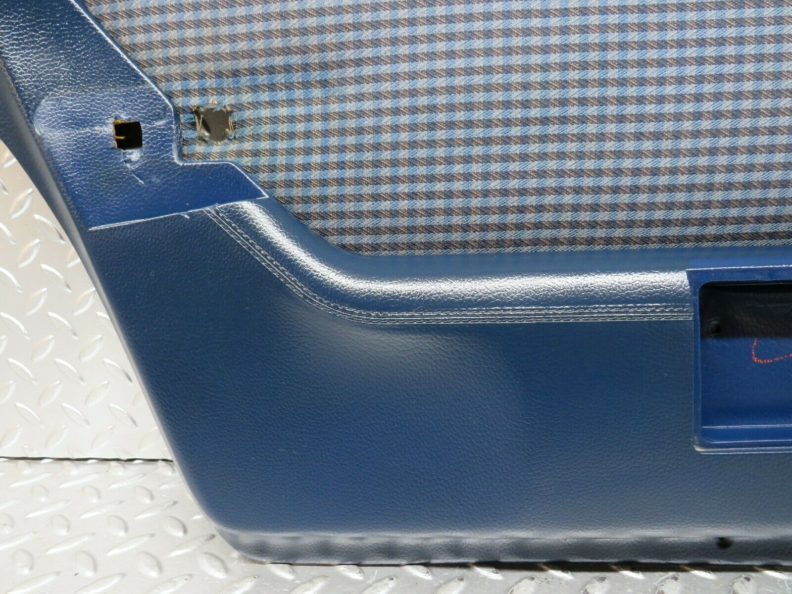 23177 Mercedes-Benz W116 350SE Rear Left Door Card Blue 1167370170