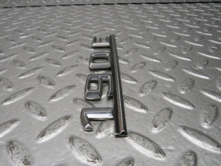 31815 Mercedes-Benz W201 190LE 1.8L 190E Trunk Badge Emblem 2018172015