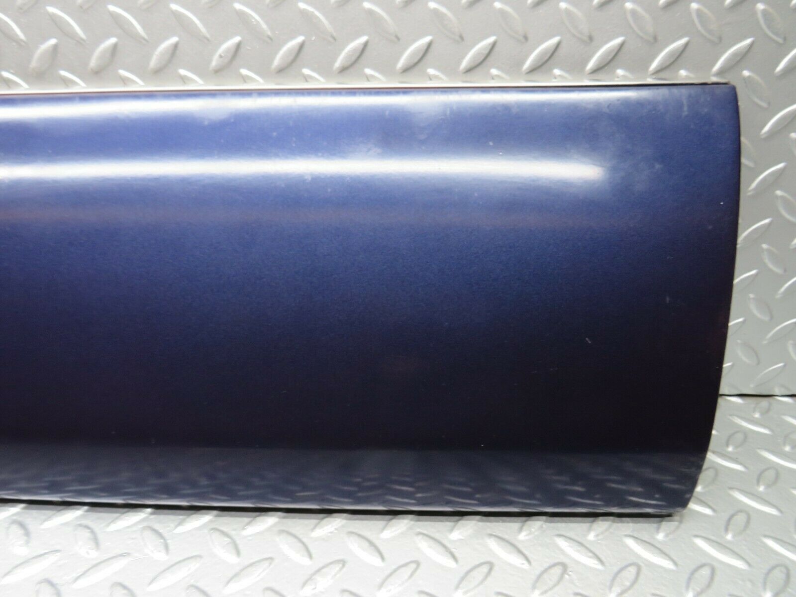 22317 Mercedes-Benz C124 E220 Coupe Left Door Moulding Trim Blue 1246902140